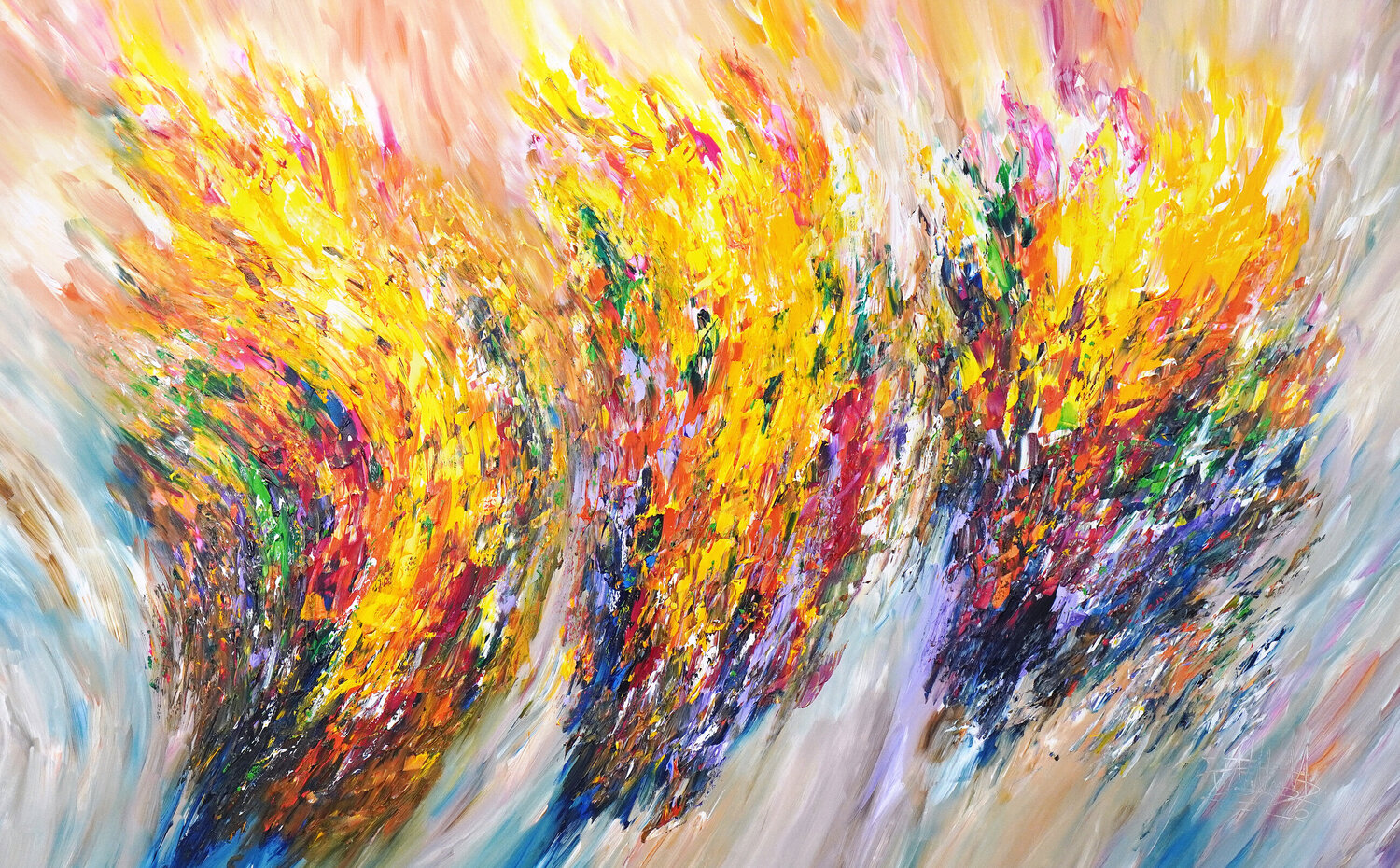 Awesome Dreamworld XXXL 2 Peter Nottrott Original painting for sale