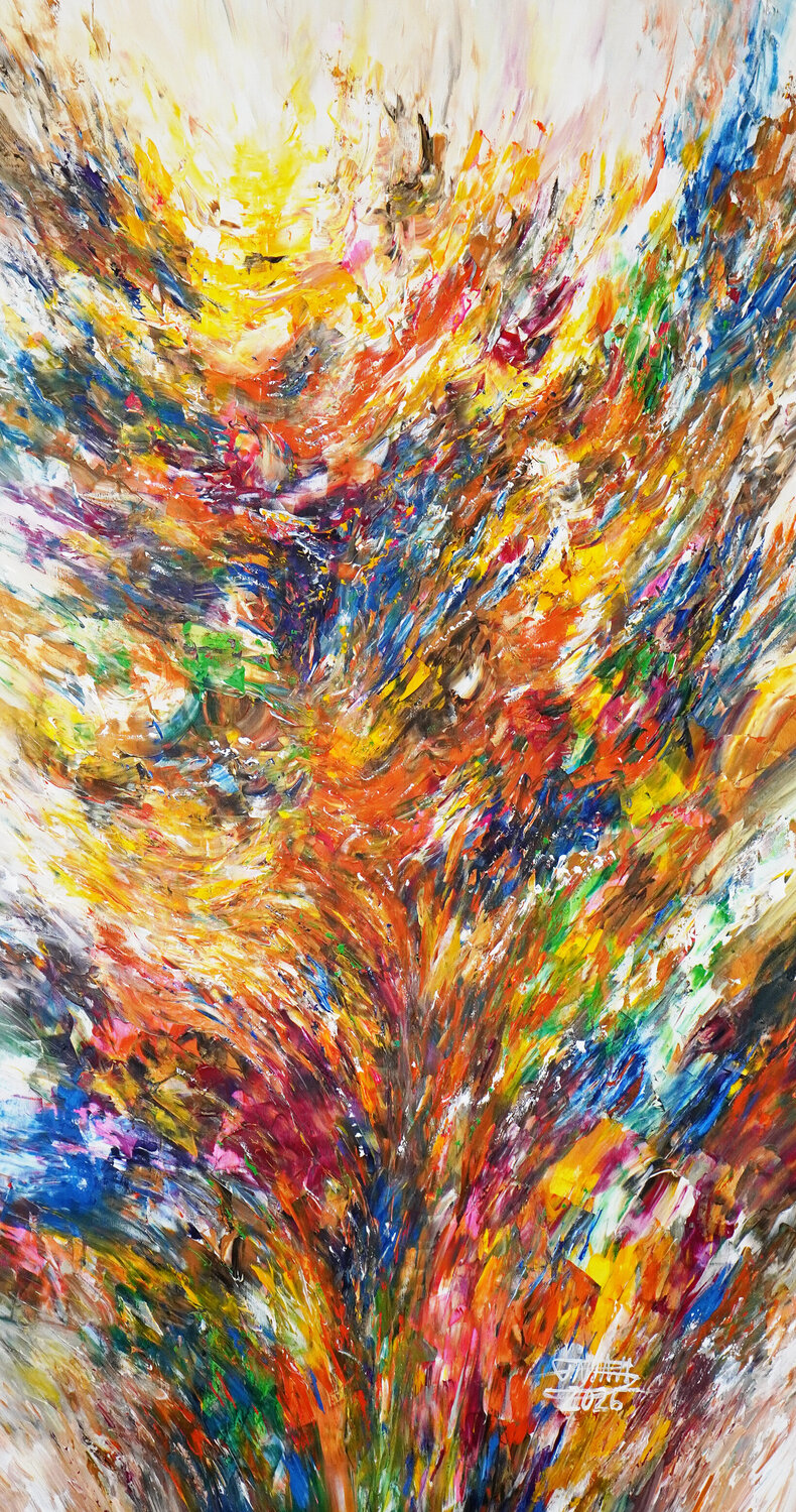 Endless Freedom XXL 1 Peter Nottrott Original painting for sale
