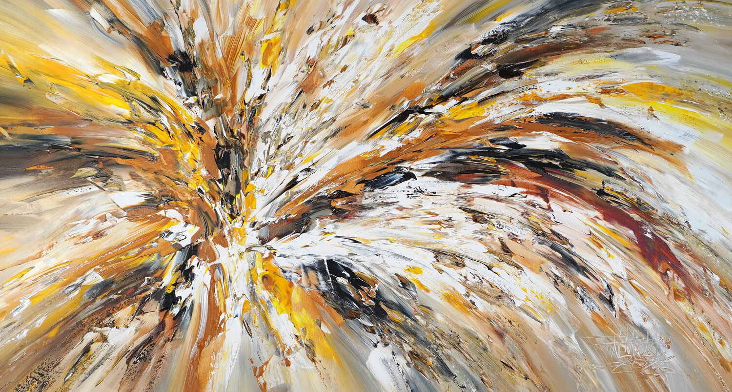 Sunny Nature Adventure L 1 Peter Nottrott Original painting for sale