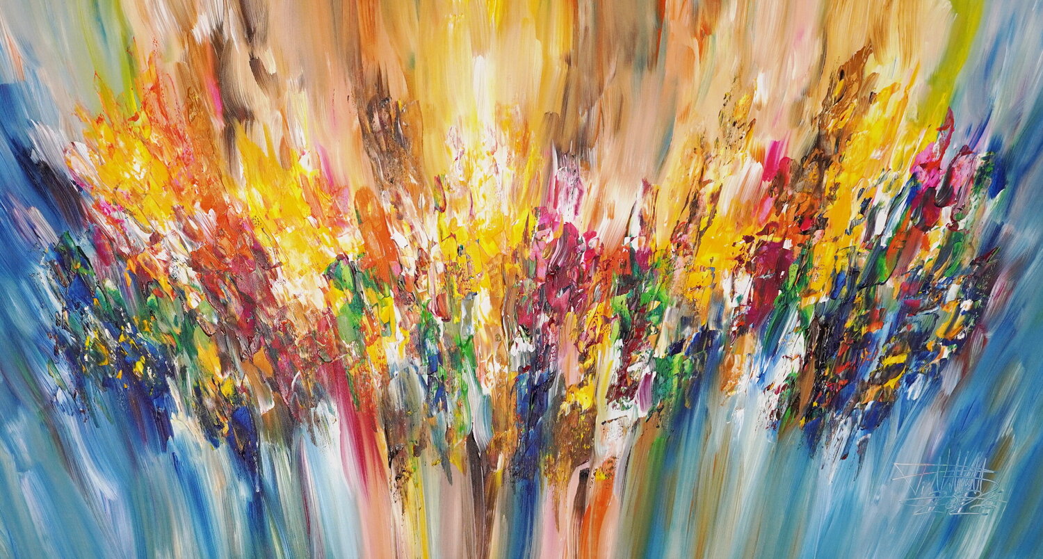 Sweet Summer Symphony L 2 Peter Nottrott Original painting for sale