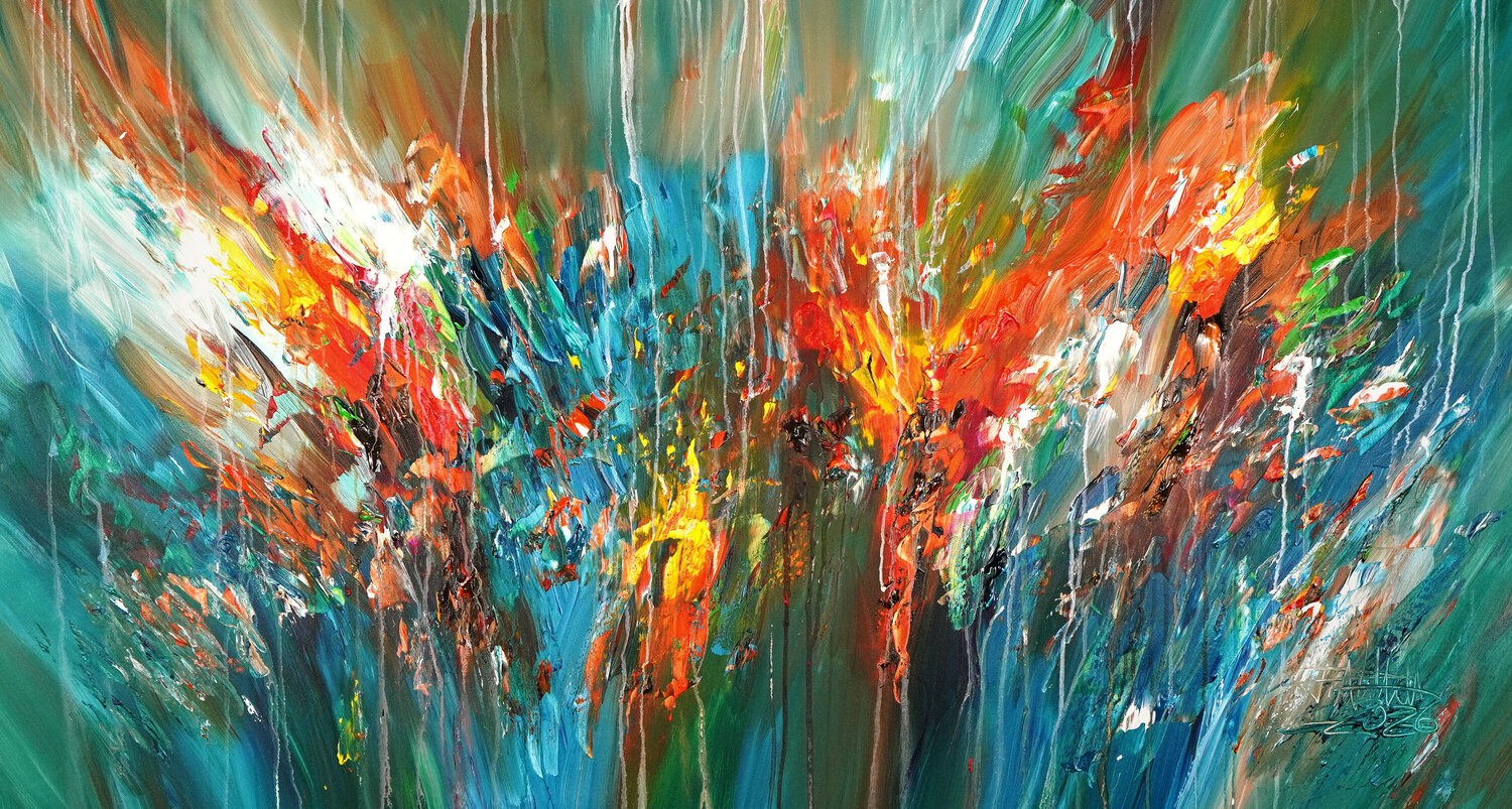 Beautiful Summer Daydream L 1 Peter Nottrott Original painting for sale