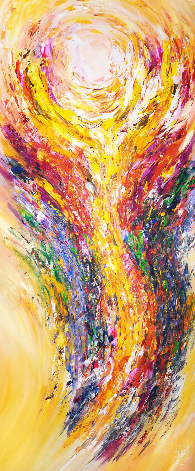 Stick: Desire Of Freedom 1 Peter Nottrott Original painting for sale