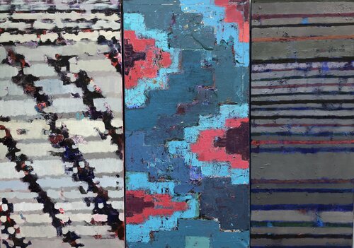 ‘ Heredity and variability I,II,V’ by Olga Konoshchuk, Painting for Sale on Select