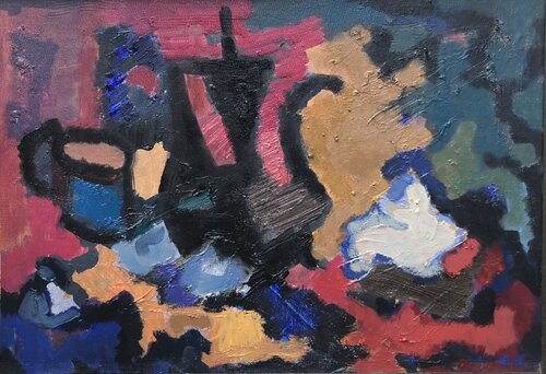 ''Meringue'' by Olga Konoshchuk, Painting for Sale on Select