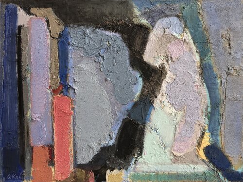 'Composition. Venus. Bookshelf' by Olga Konoshchuk, Painting for Sale on Select