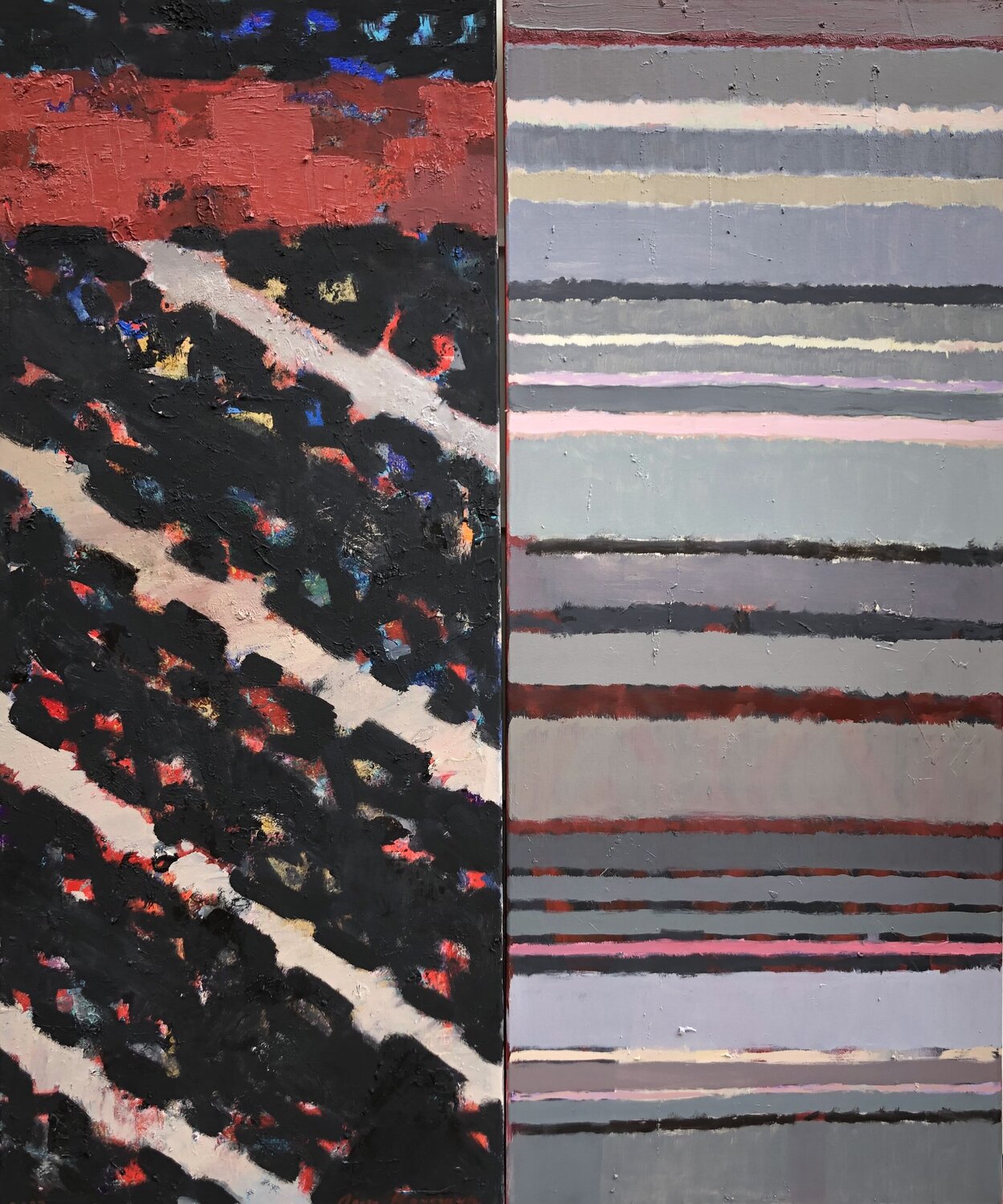 ‘ Heredity and variability VI, VII’ Olga Konoshchuk Original painting for sale