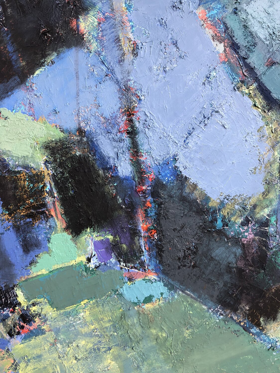 'Garden II' Olga Konoshchuk Original painting for sale