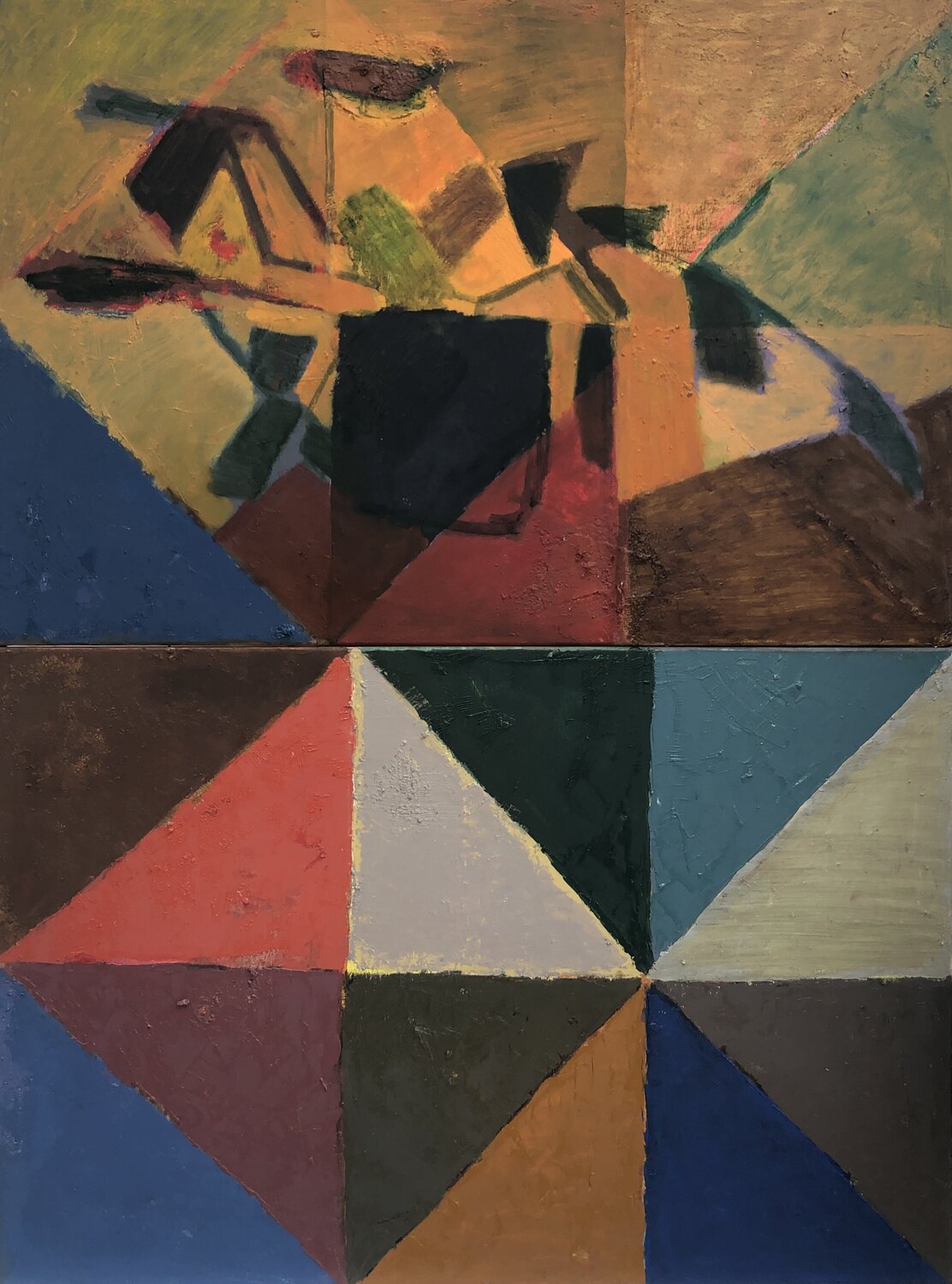 ‘Geometry of the Organic’ Olga Konoshchuk Original painting for sale