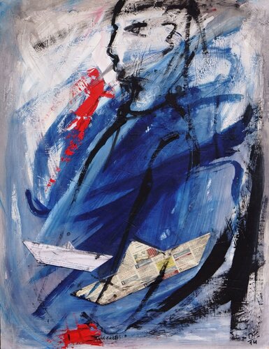 Navigare #2 by PIETRO DARESTA, Painting for Sale on Select
