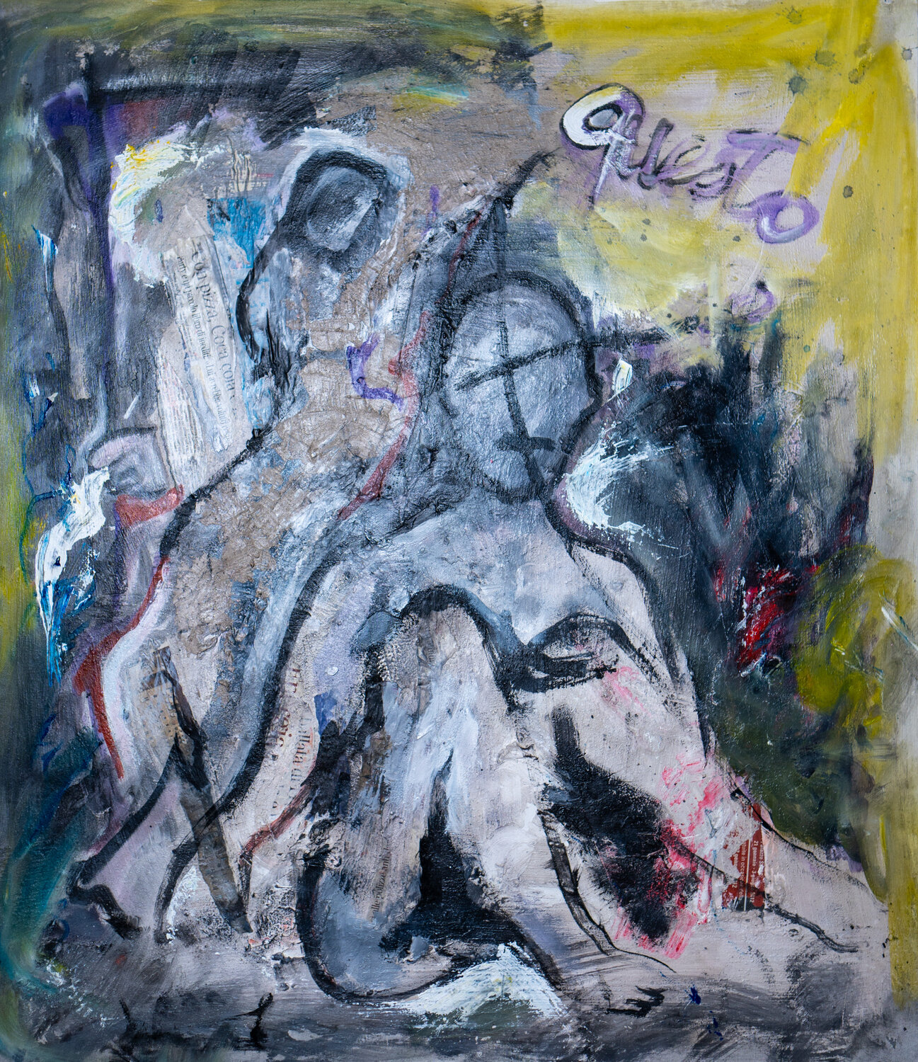Guardami (Look me) PIETRO DARESTA Original painting for sale