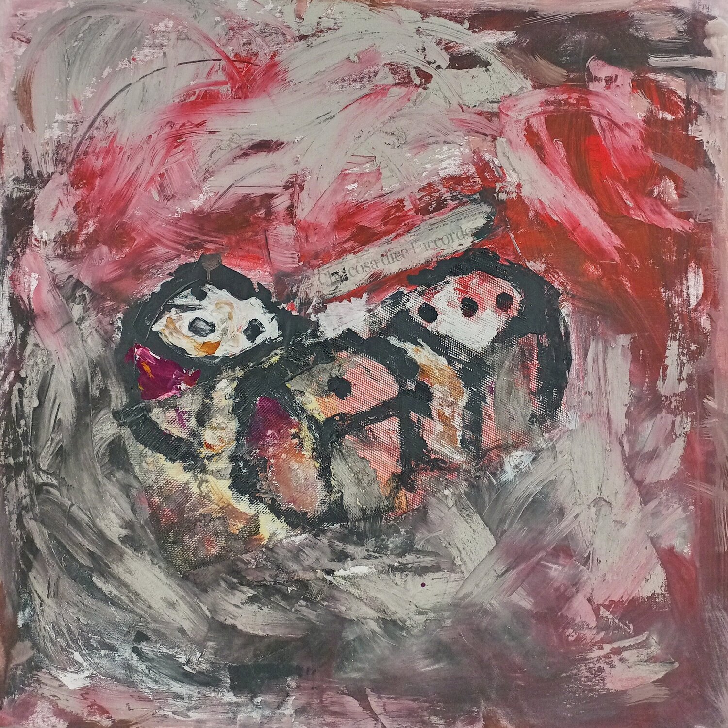 Allusione alla sequenza PIETRO DARESTA Original painting for sale