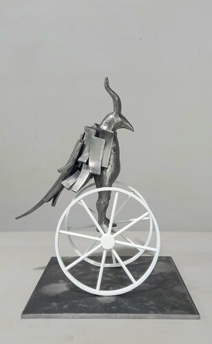 Giacometti 's hybrid by Achezegag, Sculpture for Sale on Select