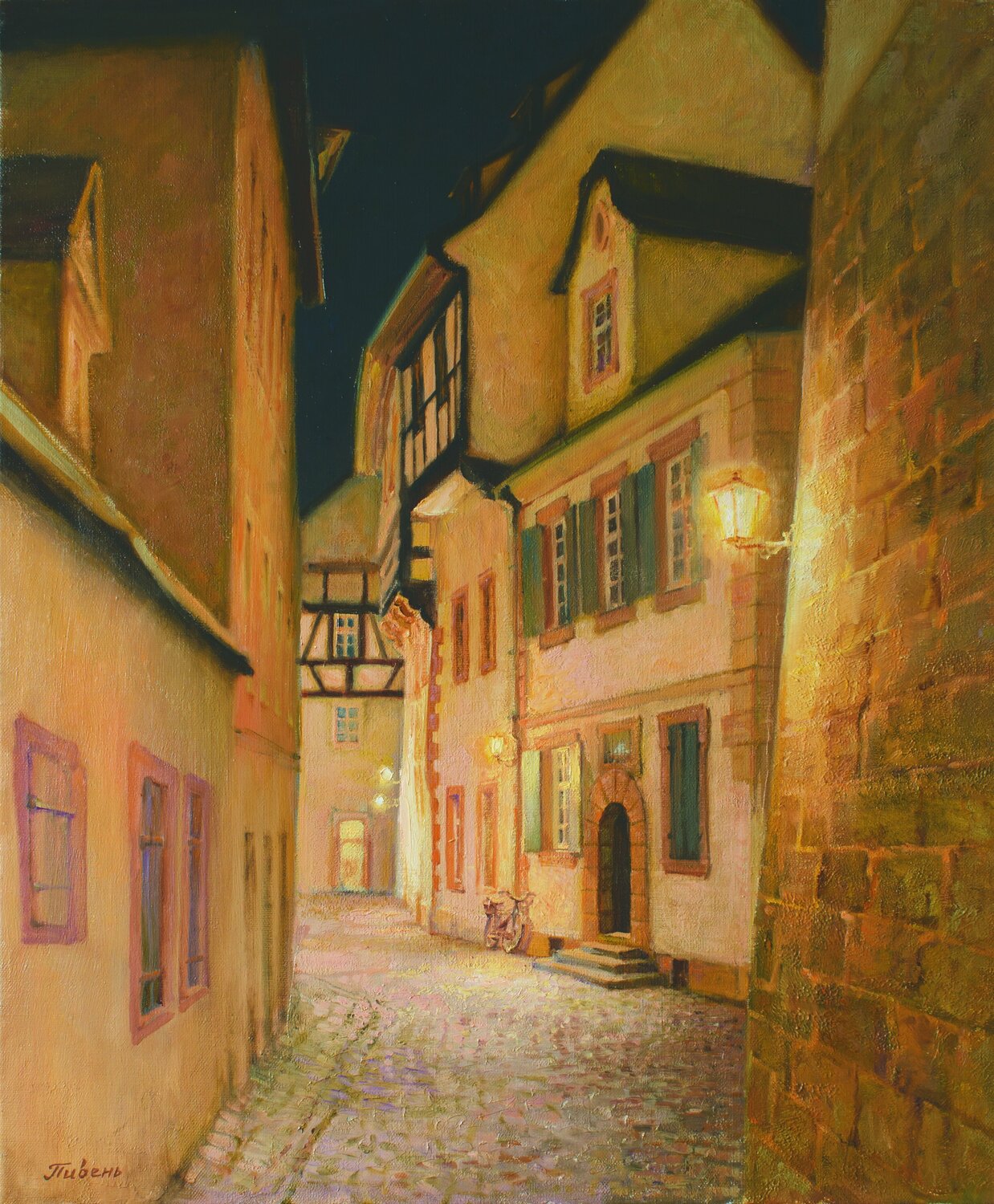 It is comfortably, gently and peacefully here Elena Piven Original painting for sale