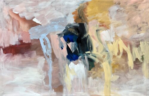 Abstract Landscape by Theo Papathomas, Painting for Sale on Select