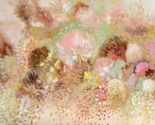 Petals of Endless Grace by Theo Papathomas, Painting for Sale on Select