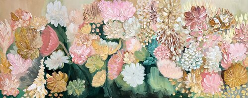 Celebration of Spring by Theo Papathomas, Painting for Sale on Select