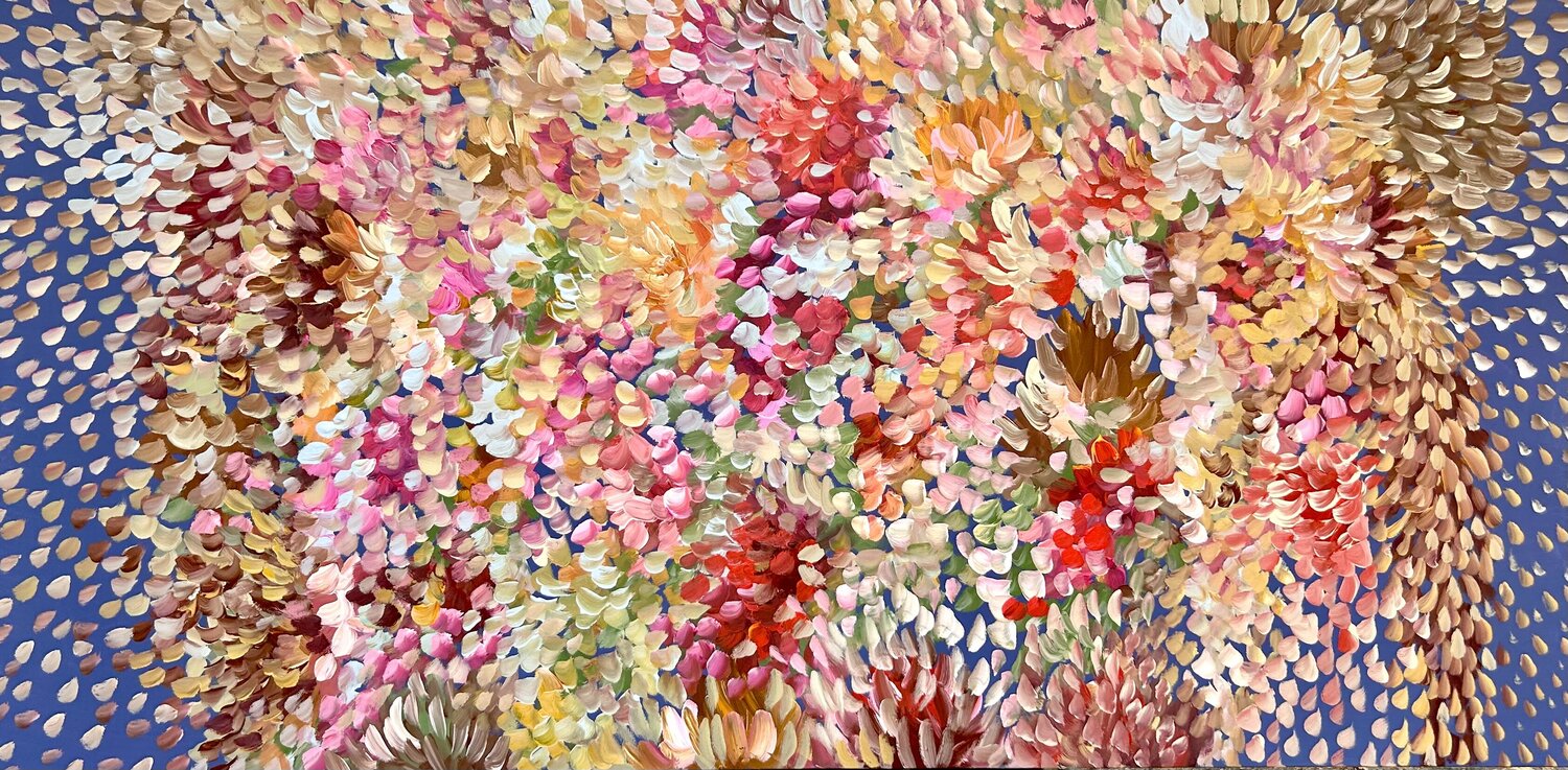 Beauty of Spring Theo Papathomas Original painting for sale