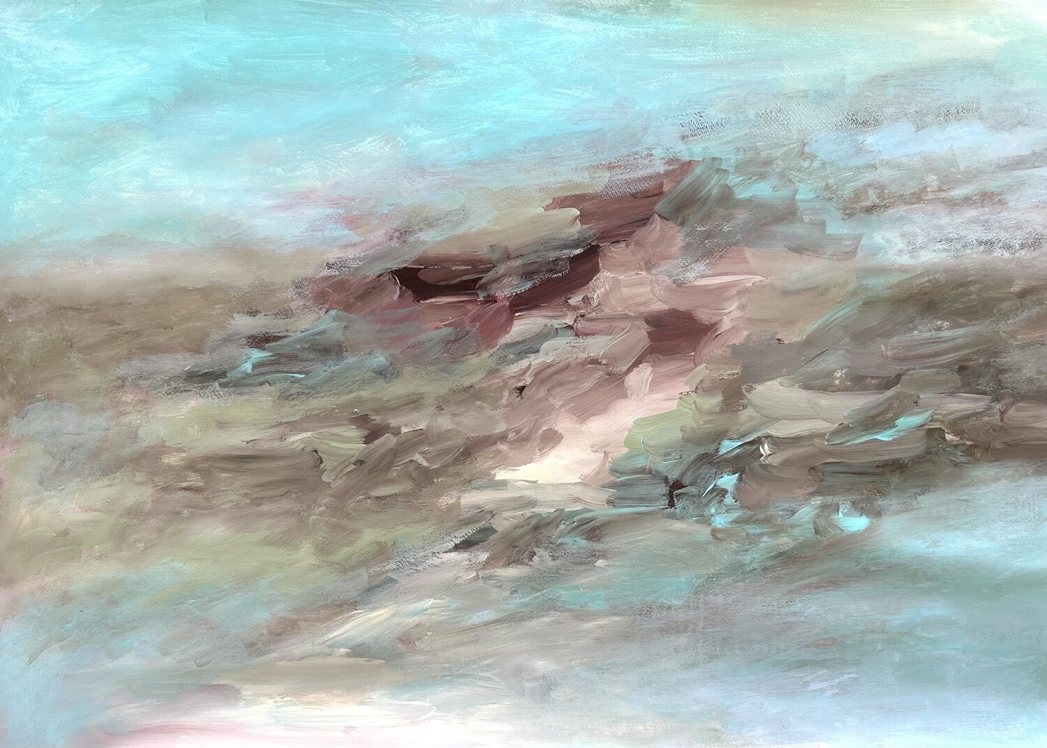 My Symphony Theo Papathomas Original painting for sale