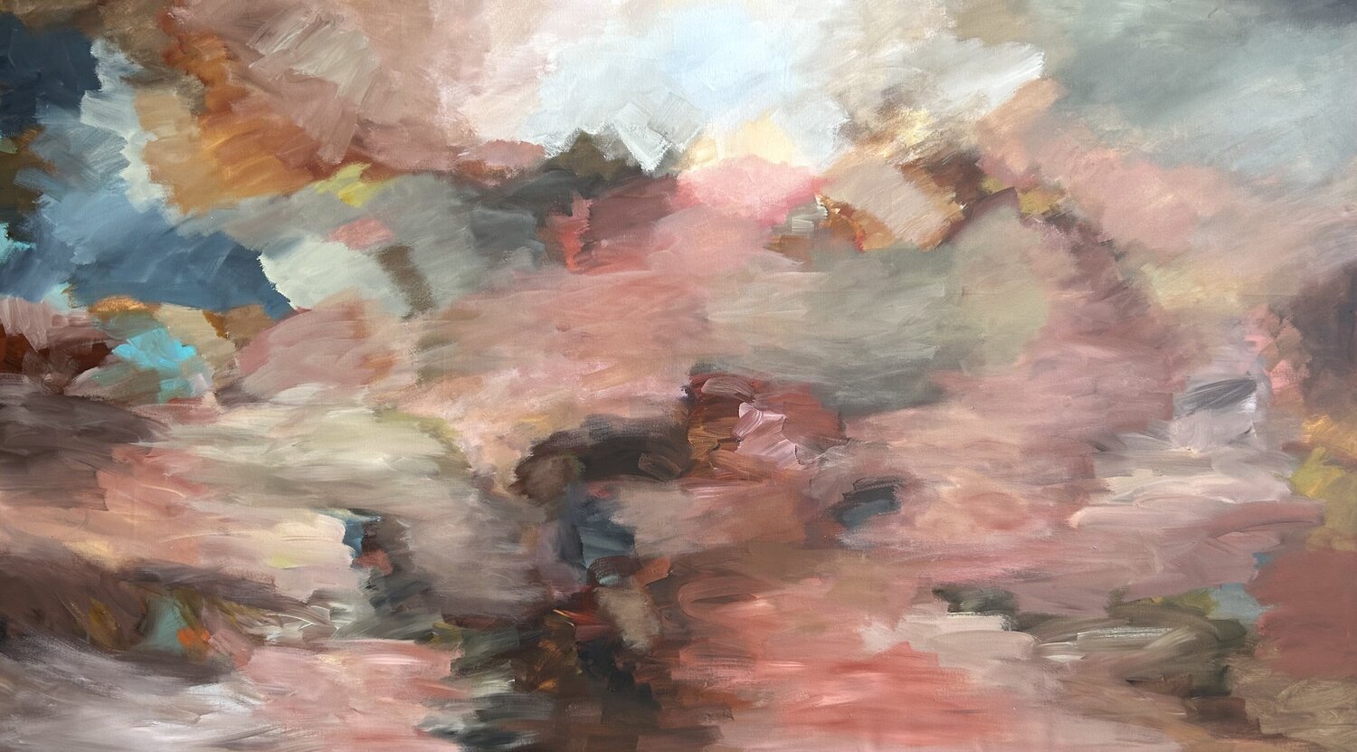 Storm is Brewing Theo Papathomas Original painting for sale