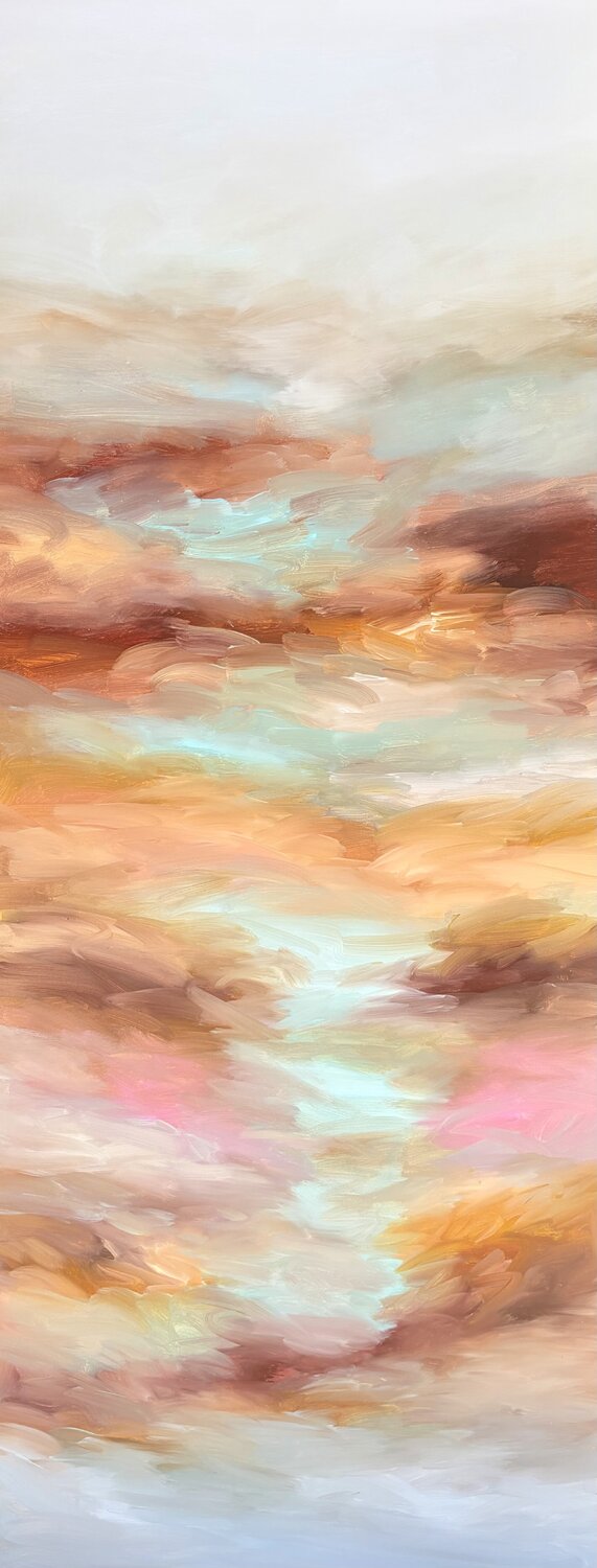 Tranquil Outback Theo Papathomas Original painting for sale