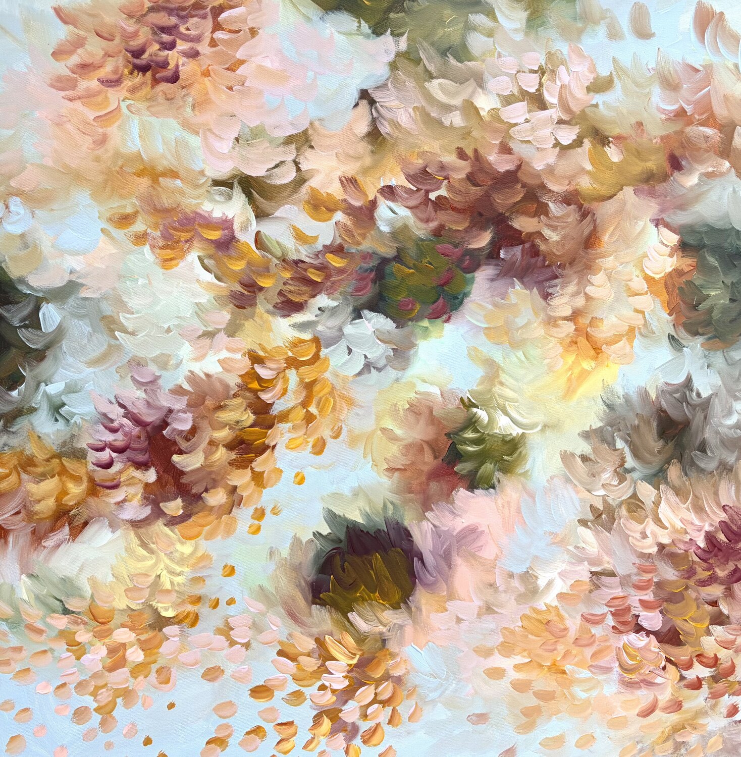 Fountain of Life Theo Papathomas Original painting for sale