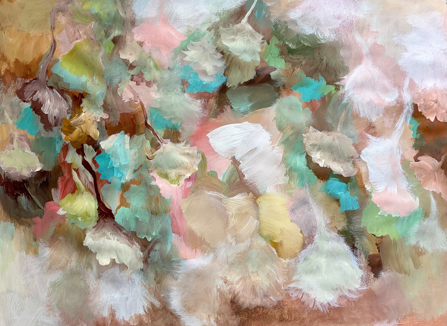 Out of the Blue Theo Papathomas Original painting for sale