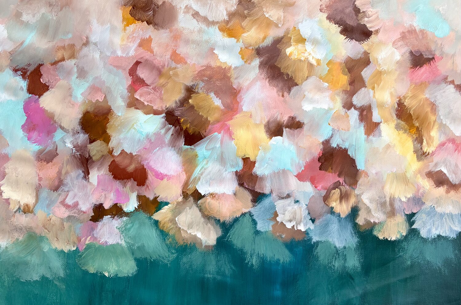 Forever in Love Theo Papathomas Original painting for sale
