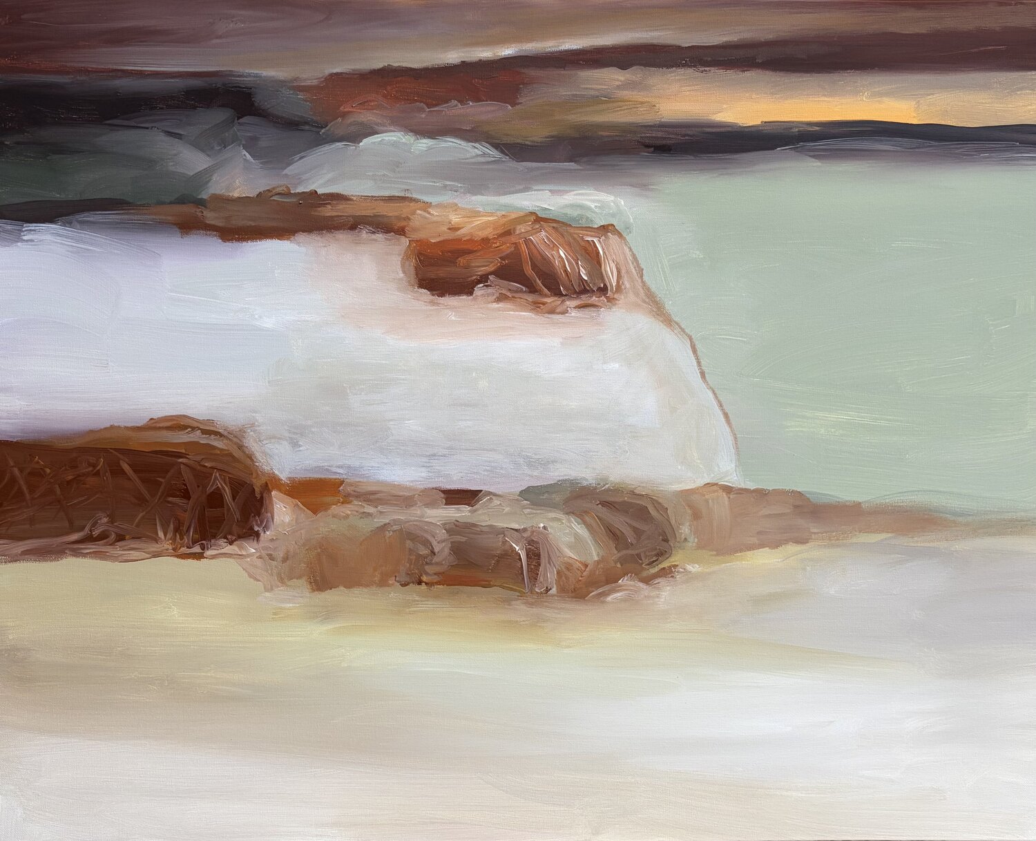 Mornington - Framed Theo Papathomas Original painting for sale