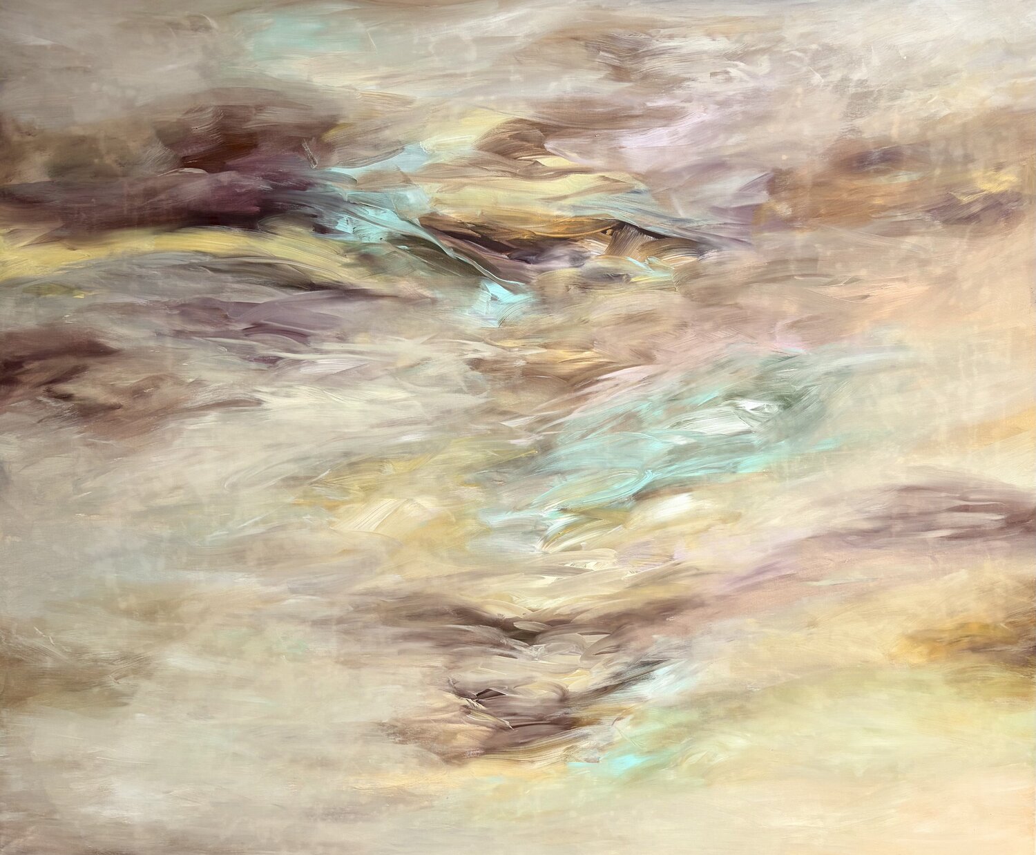 Abstract Rhythms Theo Papathomas Originalgemälde zu verkaufen