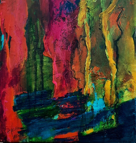nebelgelb by Hanne Karch, Painting for Sale on Select