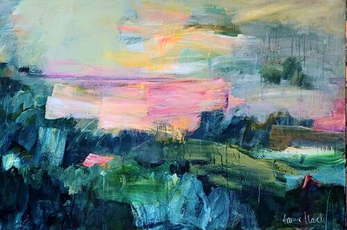 la noche de calma by Hanne Karch, Painting for Sale on Select