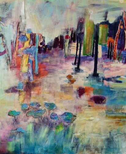 beloved land by Hanne Karch, Painting for Sale on Select