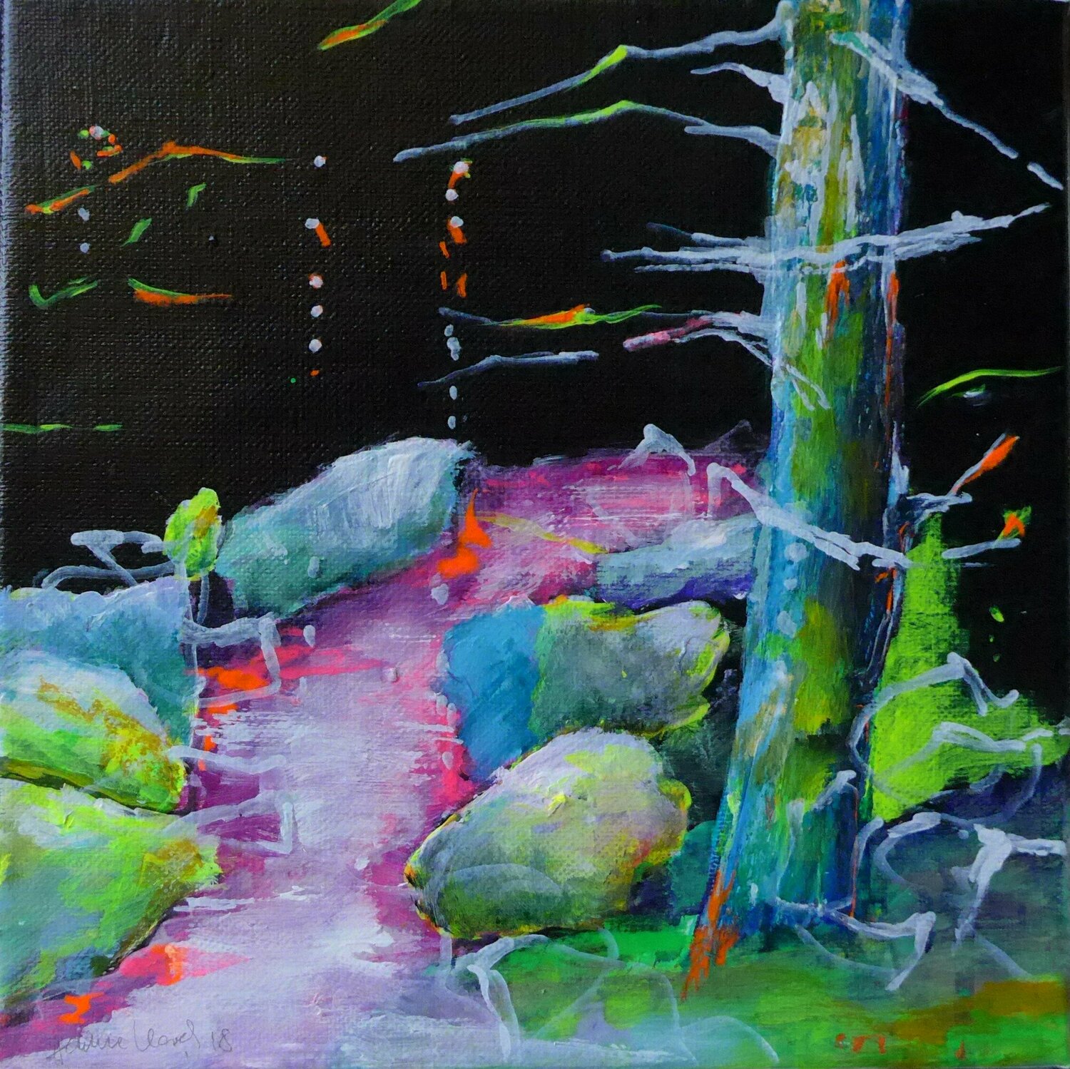 childhood V Hanne Karch Original painting for sale