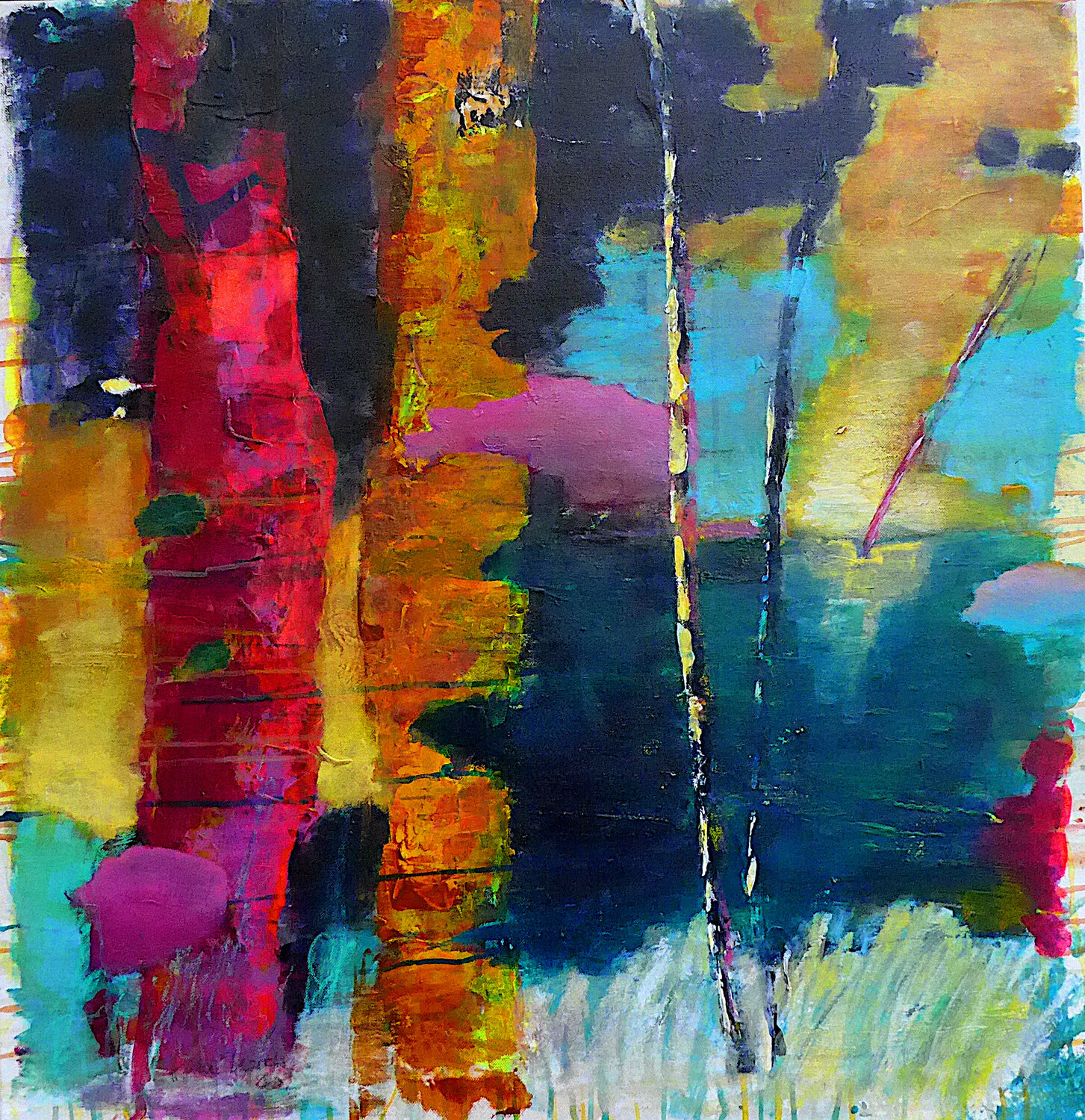 la guapa 1 Hanne Karch Original painting for sale