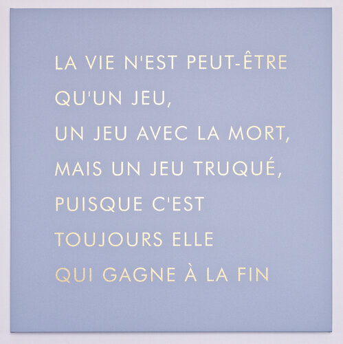La vie n'est peut-être ... by Jérôme Conscience, Painting for Sale on Select