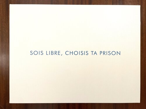 Sois libre, choisis ta prison by Jérôme Conscience, Painting for Sale on Select
