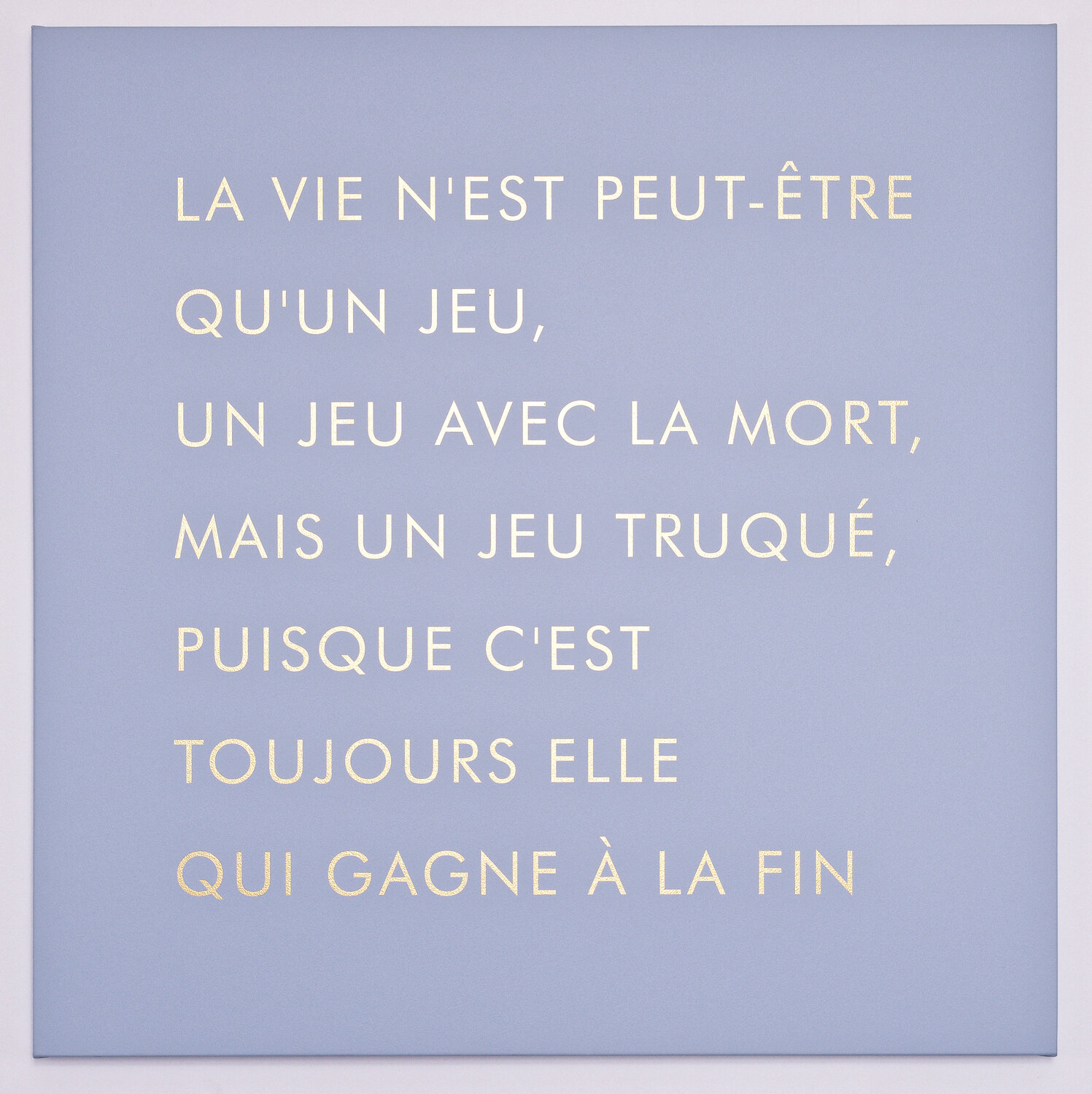 La vie n'est peut-être ... Jérôme Conscience Original painting for sale