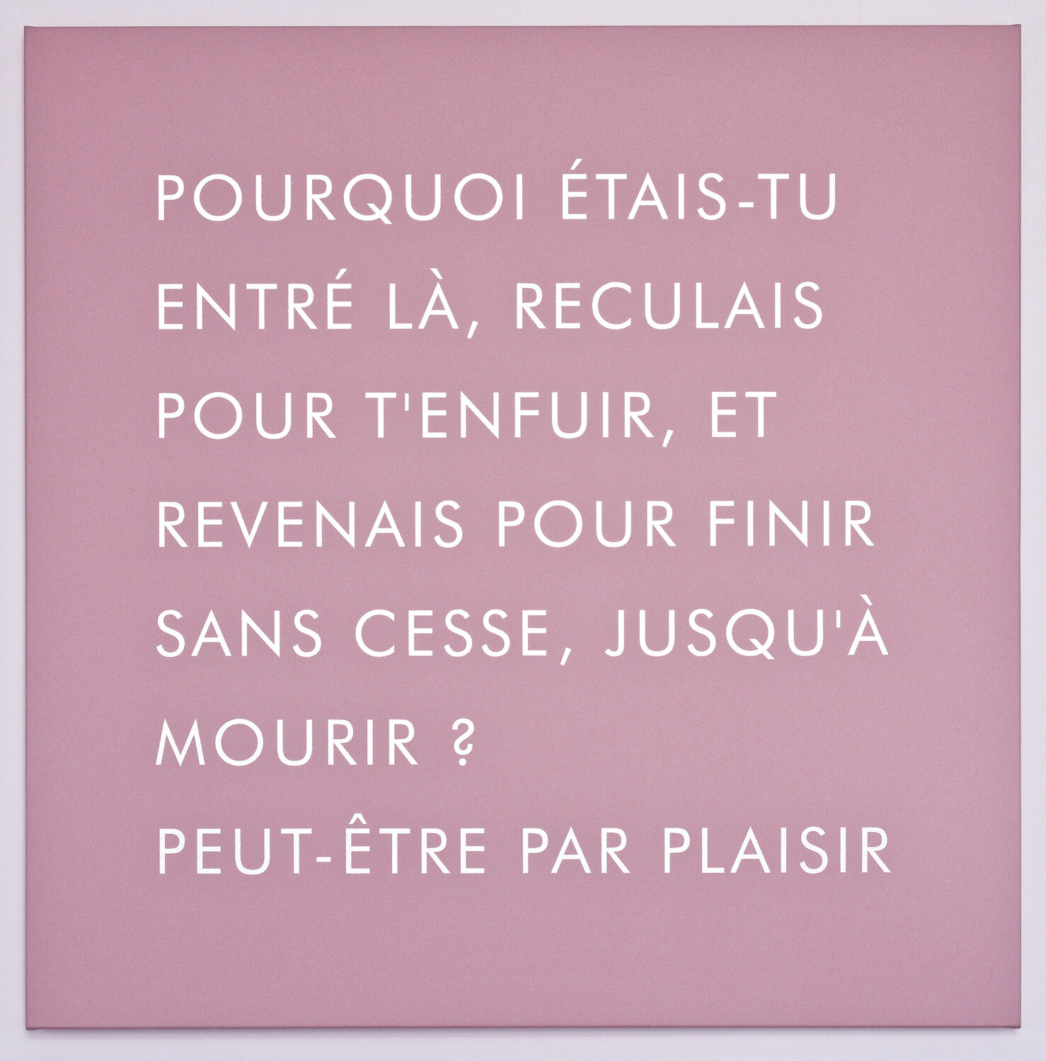 Pourquoi étais-tu ... Jérôme Conscience Original painting for sale