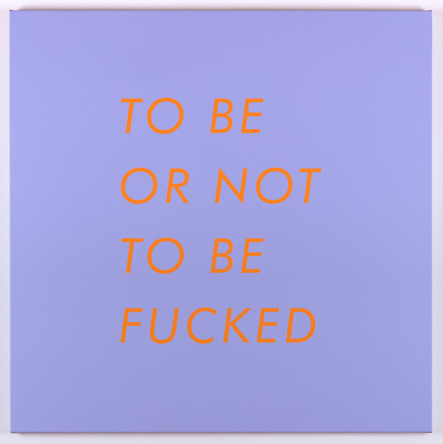 To be or not to be fucked Jérôme Conscience Original painting for sale