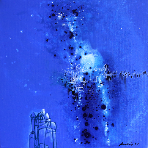 Untitled-14 by Pradip Sengupta, Painting for Sale on Select