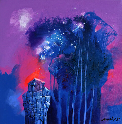Untitled-17 by Pradip Sengupta, Painting for Sale on Select