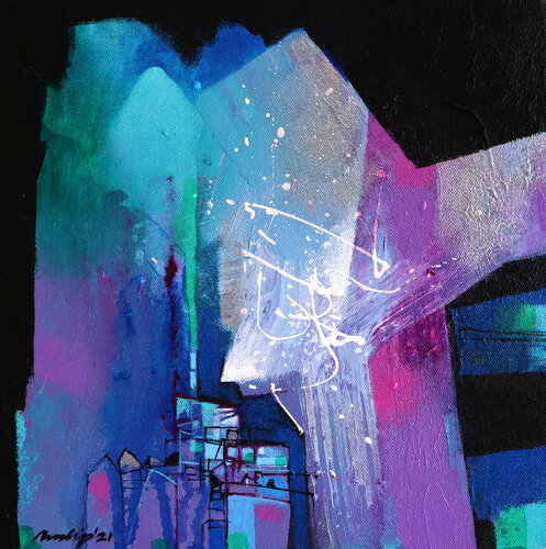 Untitled-27 by Pradip Sengupta, Painting for Sale on Select