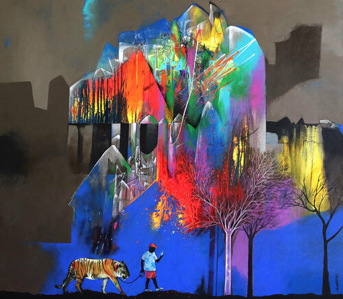 I have the best one by Pradip Sengupta, Painting for Sale on Select