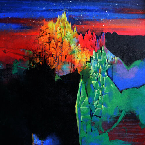 Untitled-4 by Pradip Sengupta, Painting for Sale on Select