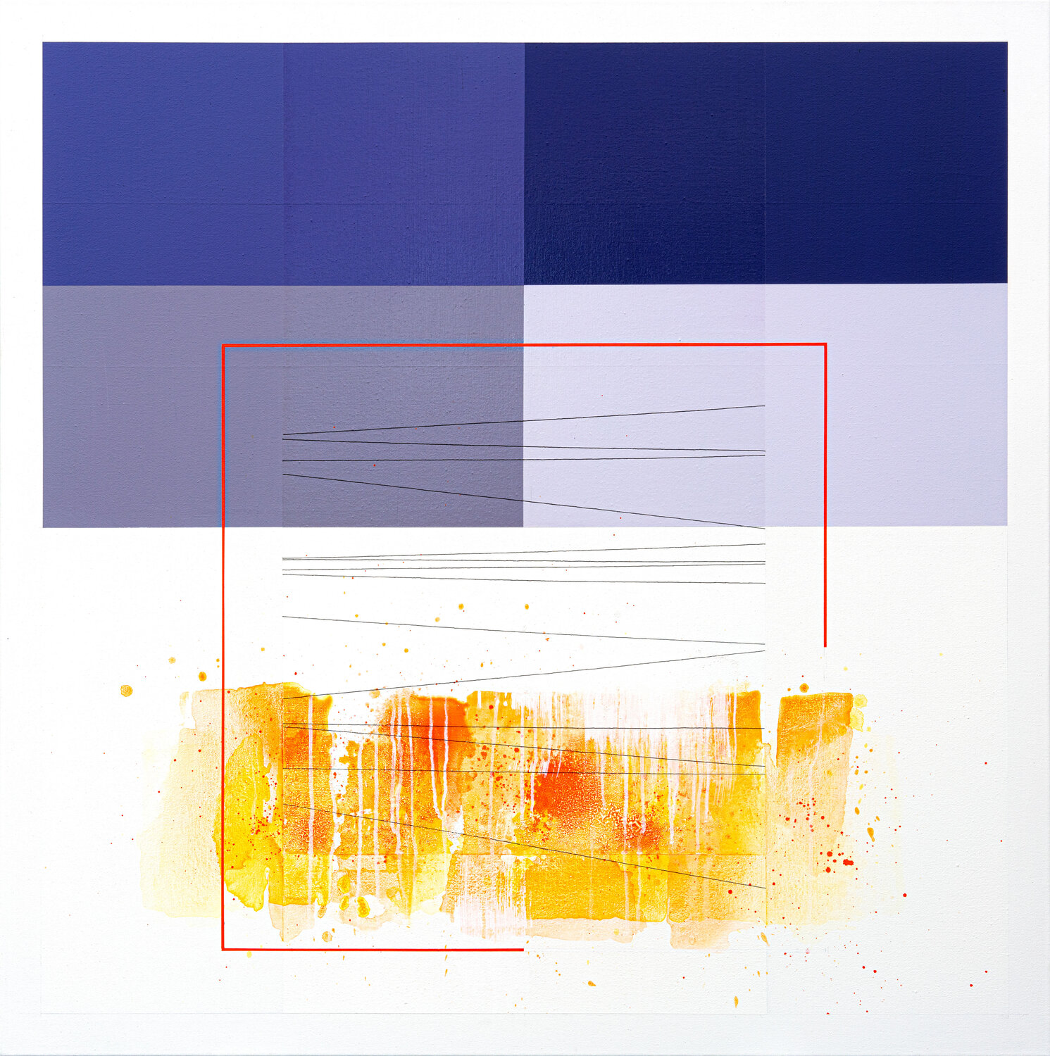 "Source And Mountain" Patrick Piccinelli Original painting for sale
