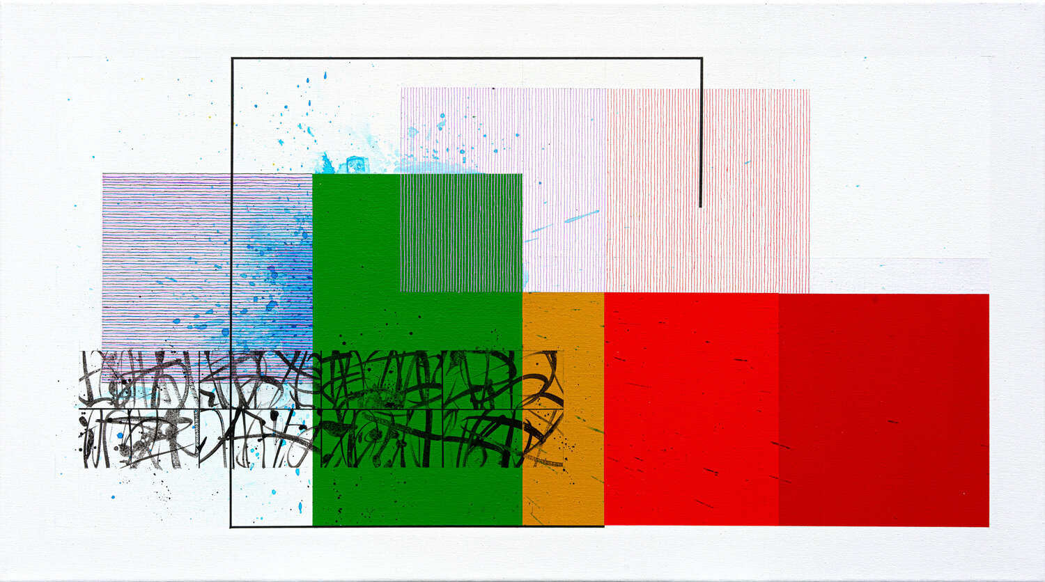 "6 A.M. Milan Station v2" Patrick Piccinelli Original painting for sale