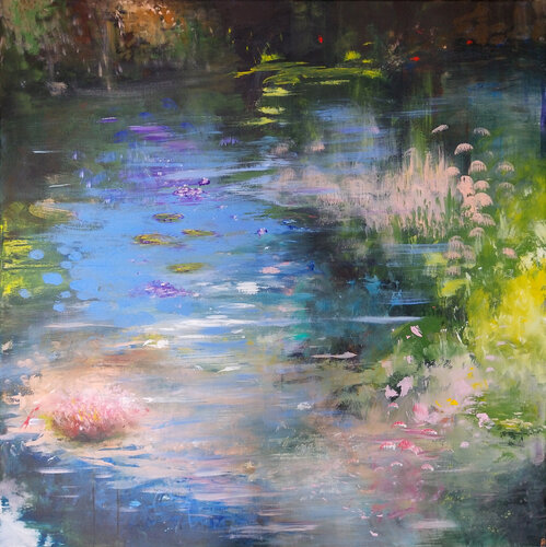 Eden 3 by Luc Andrieux, Painting for Sale on Select