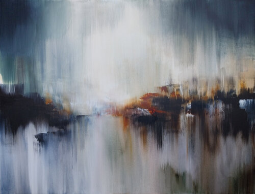 Attraction 1 by Luc Andrieux, Painting for Sale on Select