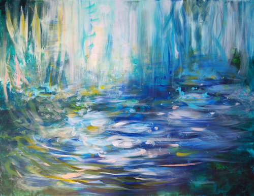 Eden 10 by Luc Andrieux, Painting for Sale on Select