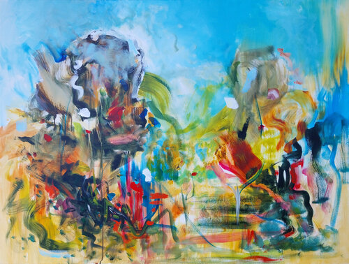 Saison 12 by Luc Andrieux, Painting for Sale on Select